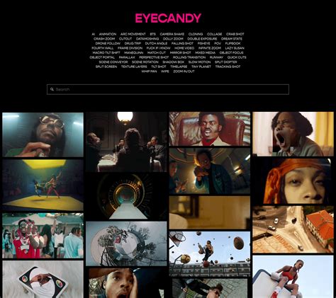 ‘Eyecandy’—inside the new visual library of film .